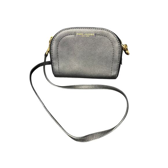 Marc Jacobs Playback Crossbody Black With Gold Accents - Picture 1 of 7